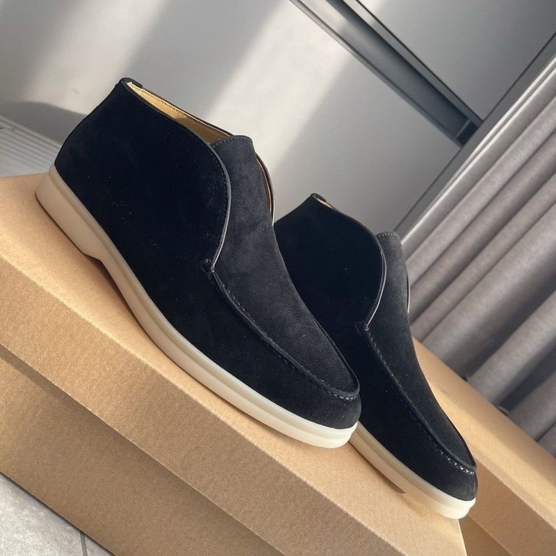 SHLIANG Donna-in Suède Leren Mocassins Voor Mannen Vrouwen Klassieke Slip On Schoenen Merk Ontwerp Kwaliteit Plus Size Koppel Flats Rubberen Zool Y0268_voghion.com