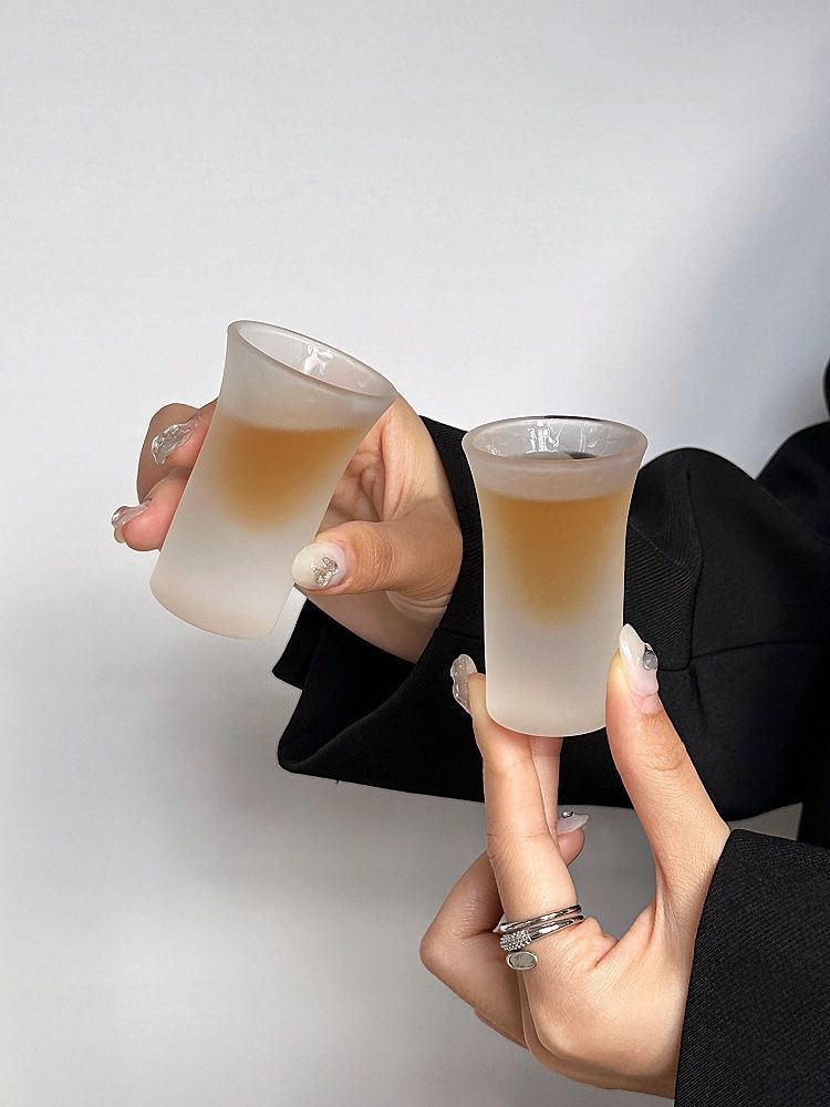 Cocktail-Party Jägermeister Frosted Liquor Bullet Bar Glas Mini Shot Cup_voghion.com