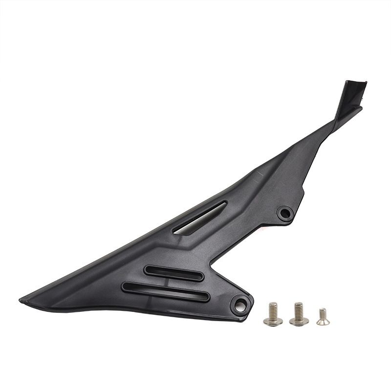 Universal Motorcycle Chain Guard Cover - Durable Black Protective Shield For Bike Chains, Fits Most Models_voghion.com