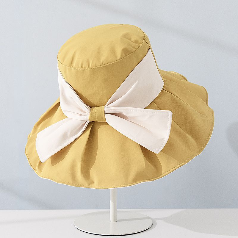 Cappello da donna 2024, cappello da sole estivo per l'inizio della primavera, cappello da sole versatile con tesa oversize e protezione UV_voghion.com