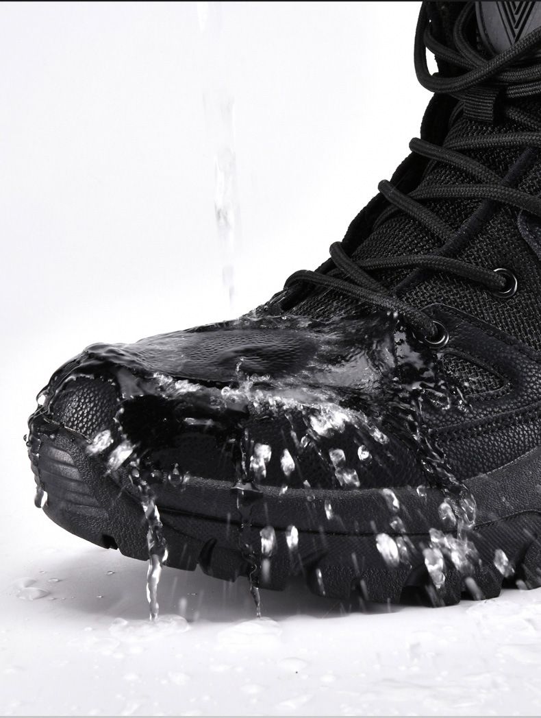 Men's & Women's High Top Winter Boots - Waterproof Snow Boots With Fleece Lining For Outdoor, Hiking, And Casual Wear - Multiple Colors & Sizes_voghion.com