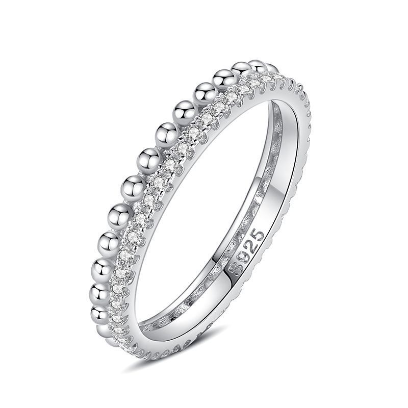 Tancise Anello in argento con zirconi classici Gioielli da donna Promessa di nozze Regalo per feste_voghion.com