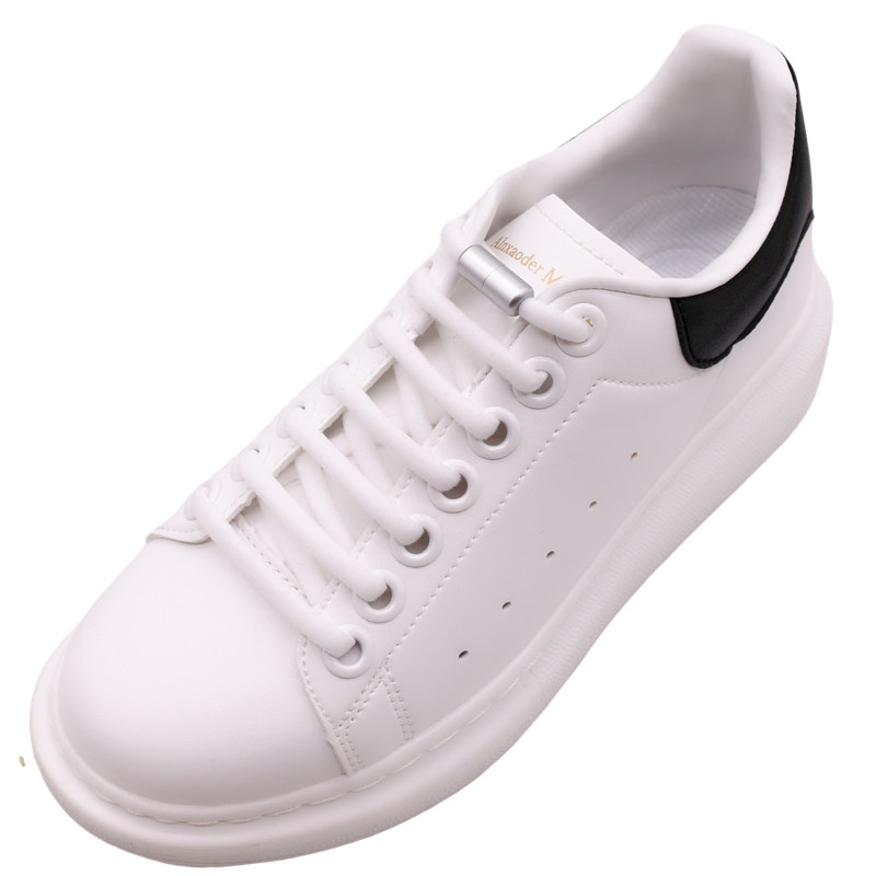 1 Paar elastische faule Schnürsenkel ohne Krawatte, Turnschuhe, flache Schnürsenkel für Kinder und Erwachsene, schnelle Schnürsenkel, passend für alle Schuhe, Freeshipping_voghion.com