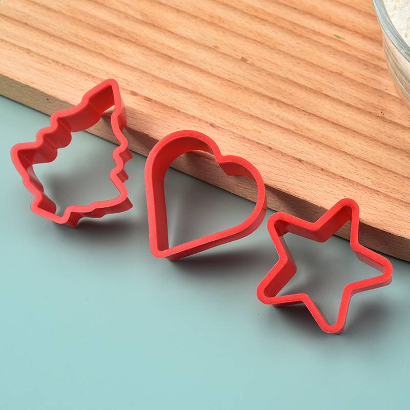 Set van 6 kunststof koekjesvormpjes, creatieve doe-het-zelf koekjesvormen voor thuiskeuken bakgereedschap_voghion.com