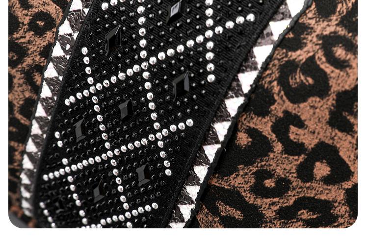Women's Bags Women's backpack new leisure pu leopard print large capacity dual use single shoulder women's bag leisure retro backpack women_voghion.com
