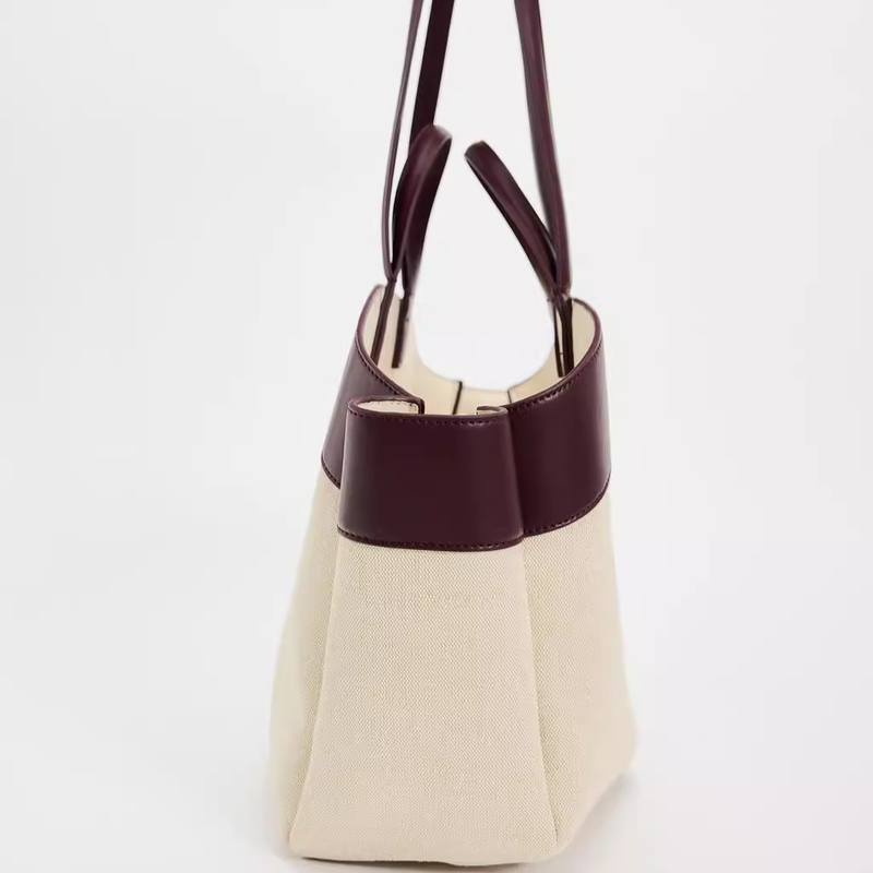 Women's Bags New Women's Bag Trend Large Capacity Canvas Tote Bag Fashion Shopping Bag Original One Piece Dropshipping_voghion.com