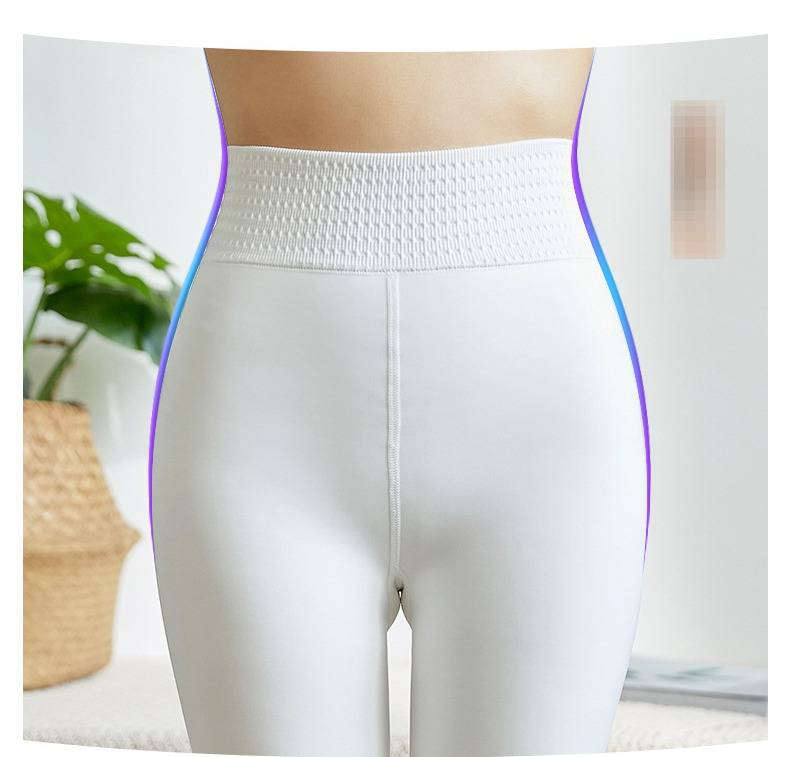 Profesjonalne rajstopy nylonowe do tańca – zimowe pończochy baletowe z podszewką z polaru (100D/150D/300G), podeszwa antypoślizgowa, wzmocniony klin do baletu i jogi_voghion.com