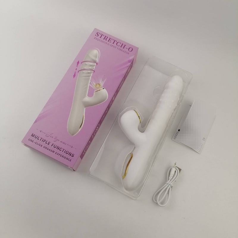 Masturbazione femminile con palla da stretching, doppio shock, asta vibrante femminile, giocattolo per orgasmo con palla da stretching completamente automatico_voghion.com