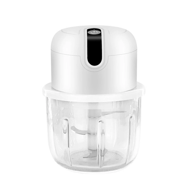 Electric Mini Garlic Vegetable Chopper Garlic Masher Portable Chopper Multi Function Meat Grinder Masher Machine Usb Charging_voghion.com