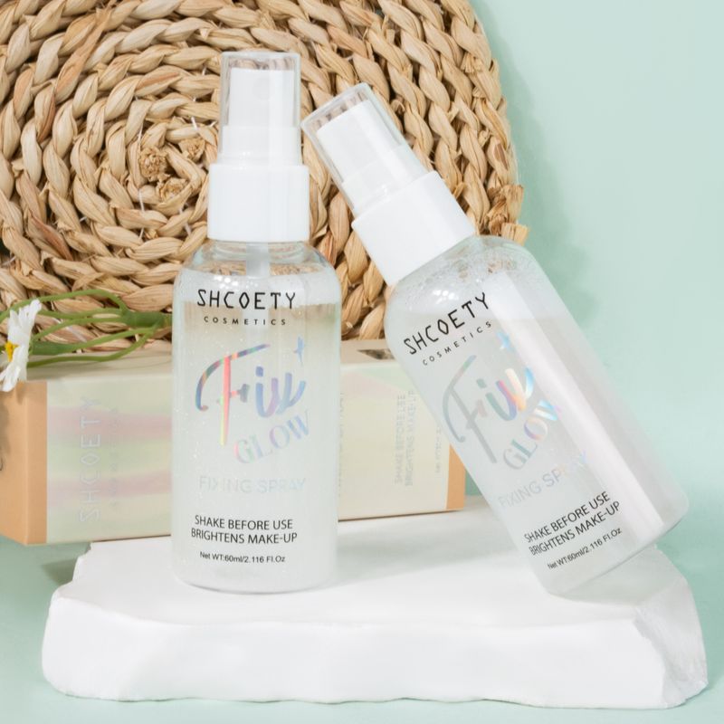 SHCOETY Highlight Body Pearlescent Brightening Glitter Liquid Sand Spray Face Isolation Film Setting_voghion.com