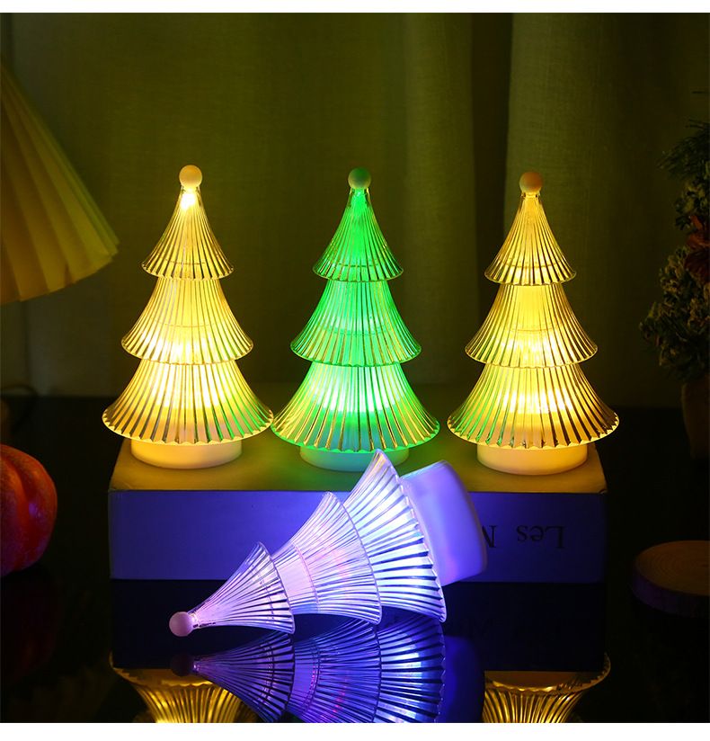 Decorazione natalizia ornamento luminoso luce LED albero di Natale ins luce notturna ornamento camera da letto comodino luce ambientale_voghion.com
