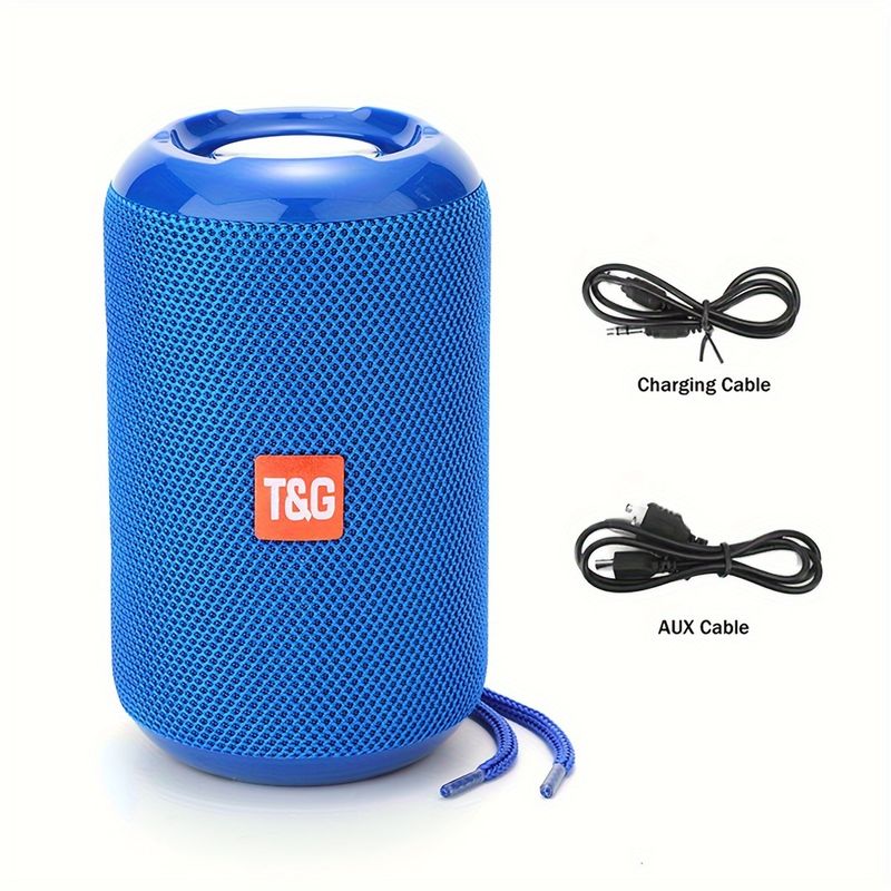 T&G264 Wireless Speaker, Portable Speaker With Loud Stereo Sound, TF Card\ Flash Drive Card Data Read, Perfect For IPhone And More_voghion.com