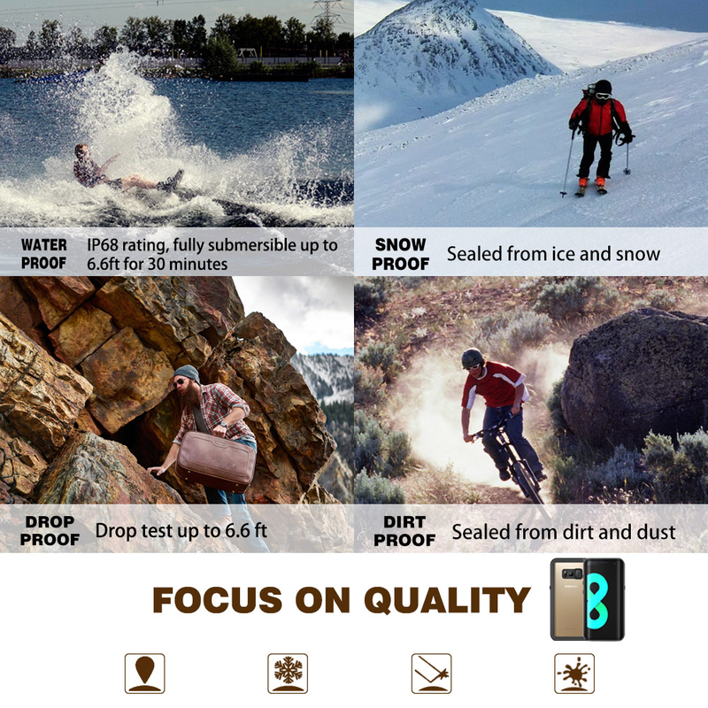 Case IP Waterproof Cover for Samsung S Plus Outdoor Summer Swimming Shockproof Case for Samsung Galaxy_voghion.com
