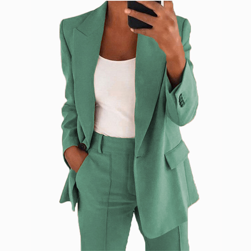 Cárdigan con solapa ajustada y botones para mujer, chaqueta con temperamento, nueva moda_voghion.com