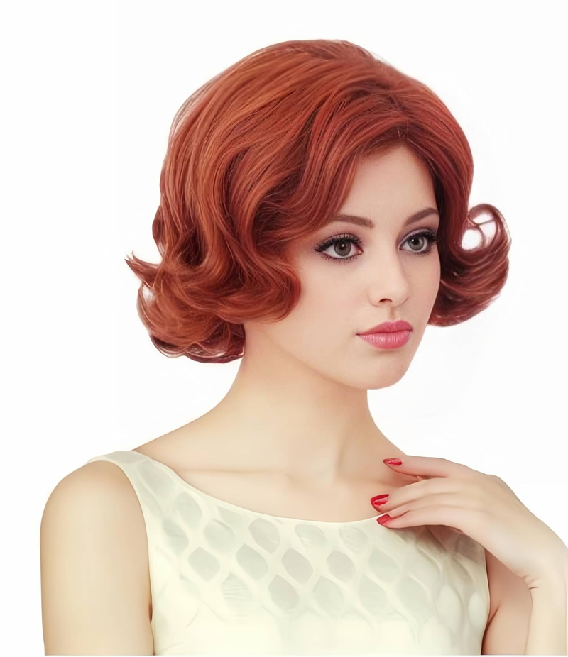 Diadema de peluca de persona real 13 * 4 con cabello rizado ondulado de onda de agua de amplitud de alta densidad_voghion.com