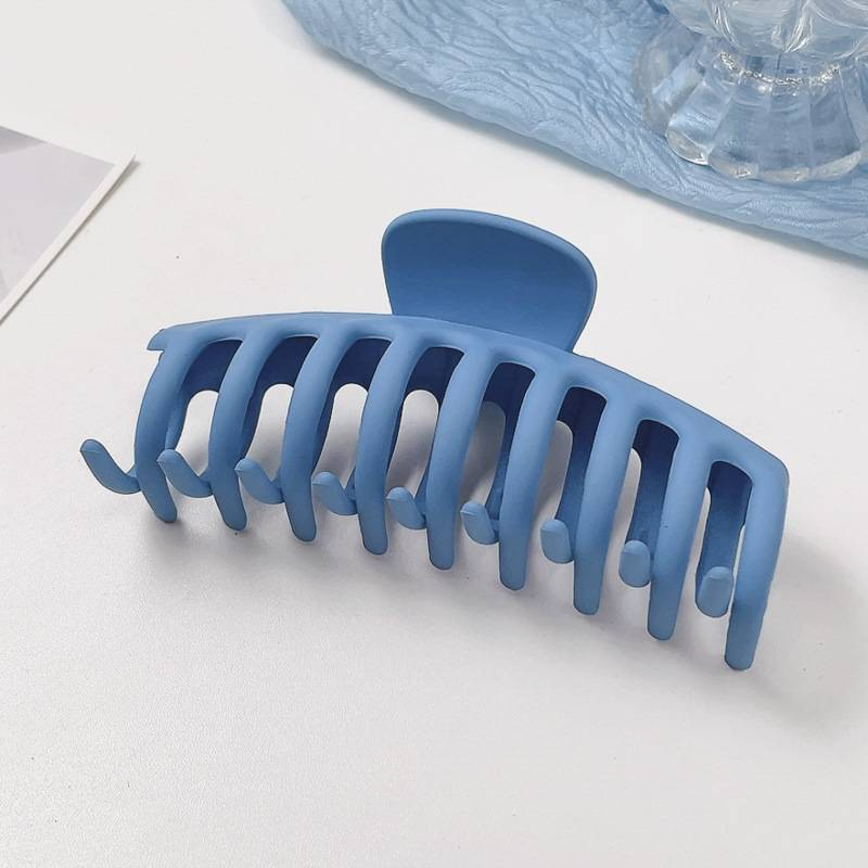 Elegante blaue Haarspange für Frauen, modische französische elegante Haarspangen, koreanische Haarklammern, Haarnadeln für Mädchen, Haar-Accessoires_voghion.com