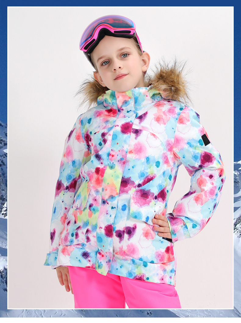 Kinderskikleding winddicht en waterdicht warm jack voor jongens en meisjes outdoor reizen ademend groot kindersneeuwpak_voghion.com