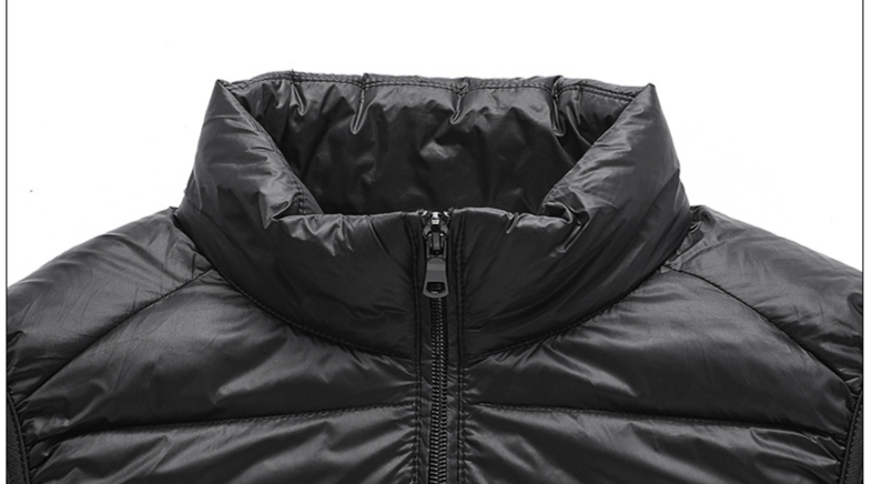 Herrenbekleidung Hersteller vor Ort Seide Baumwolljacke Herrenweste Frühling Herbst Winter tragbare leichte dünne Weste Jacke_voghion.com