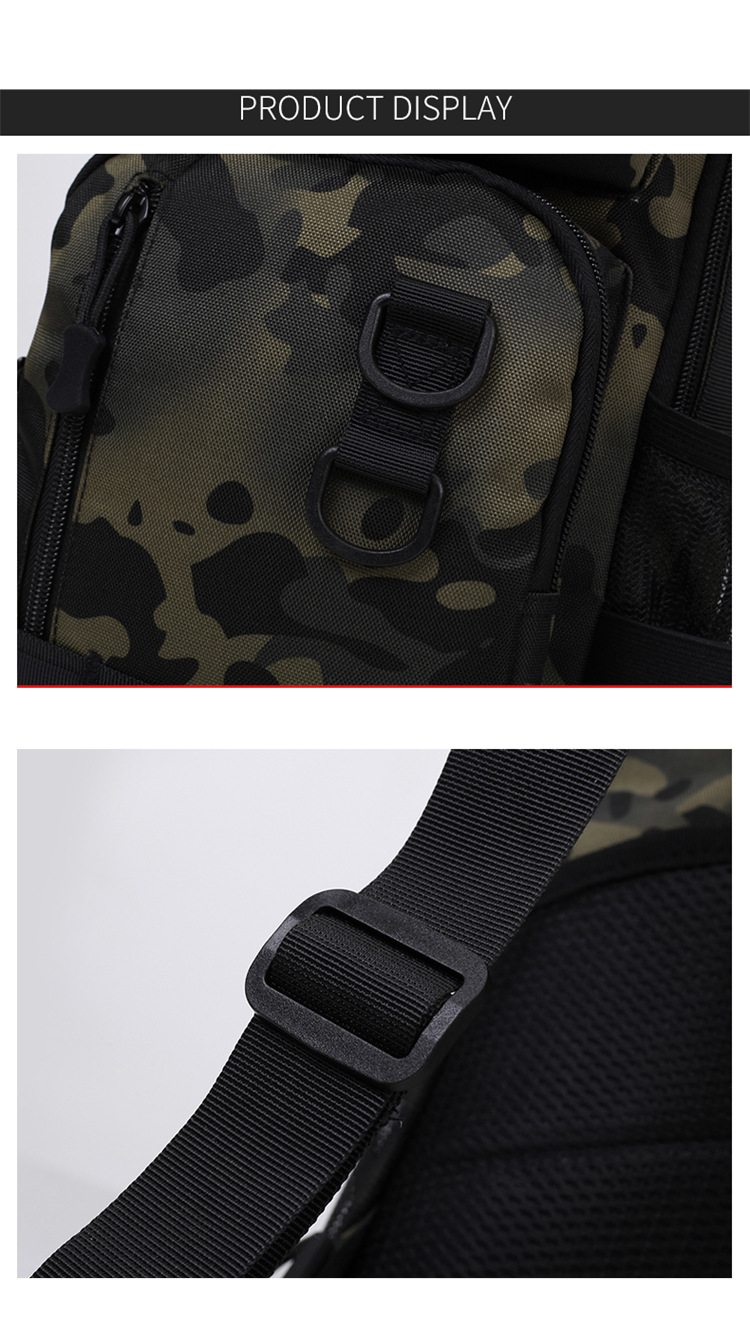 Fashionable Single-pole Fishing Bag, A Large-capacity Small Backpack, And A Water-repellent Tactical Single-shoulder Bag_voghion.com
