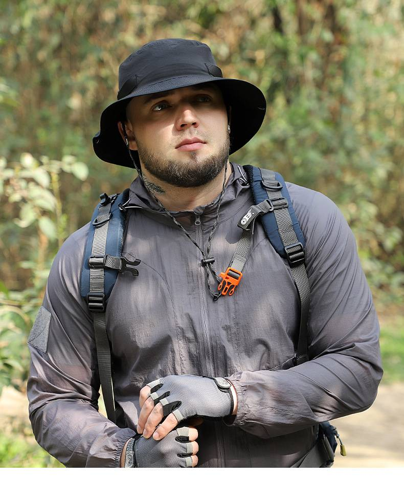 Cappello da pesca da uomo - Taglia extra large per teste grandi (protezione solare UPF 50+ e tessuto ad asciugatura rapida)_voghion.com