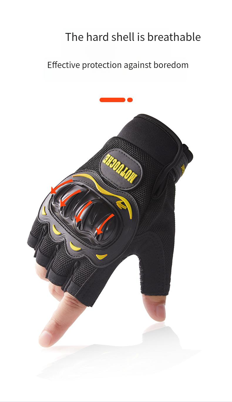 Guanti da ciclismo invernali per quattro stagioni, da uomo, antiscivolo, touch screen, fuoristrada, anti-collisione, caldi_voghion.com