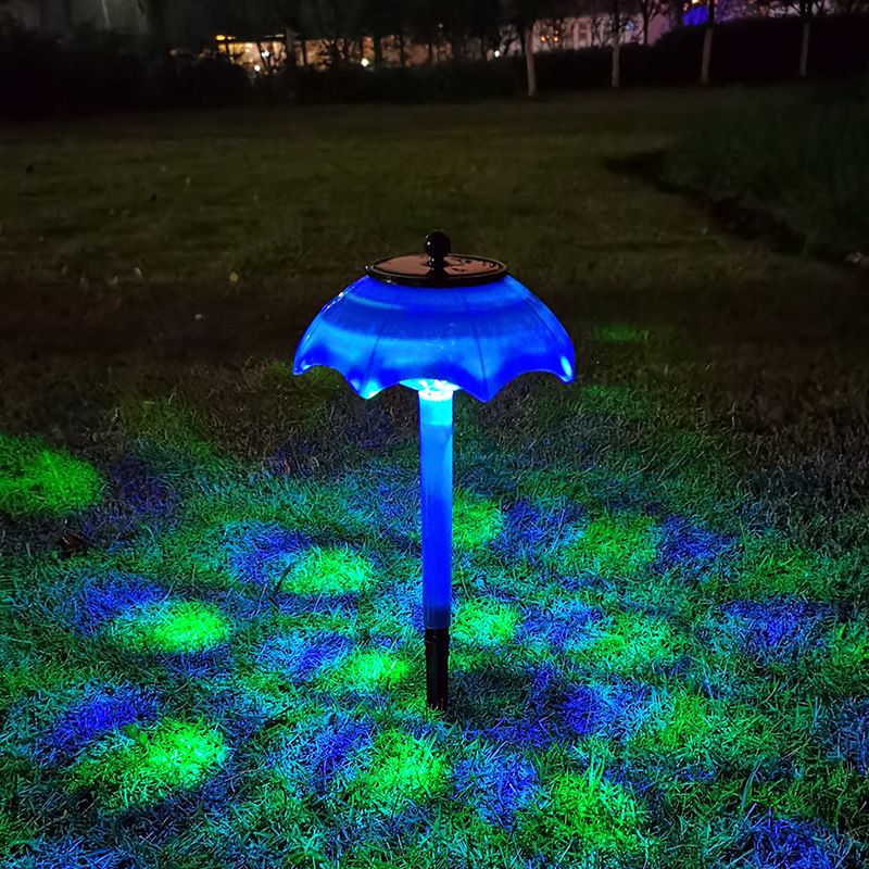 Mini Paraplu LED Zonne Tuinlamp Buiten Zonnelamp Verlichting Controle Waterdicht ABS Zonne Gazonlamp Tuin Gazon Decoratie_voghion.com