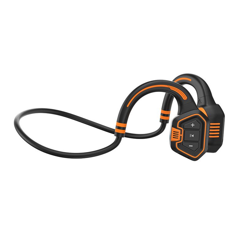 Unbeatable Quality IP68 Deep Waterproof Magnetic Suction Charging Bone Conduction Swimming Sports Bluetooth Earphones_voghion.com