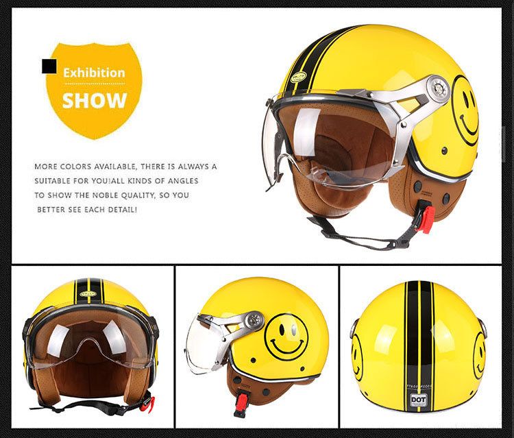 dedicated electric vehicle helmet half helmet four seasons universal men and women half covered motorcycle helmet spot_voghion.com