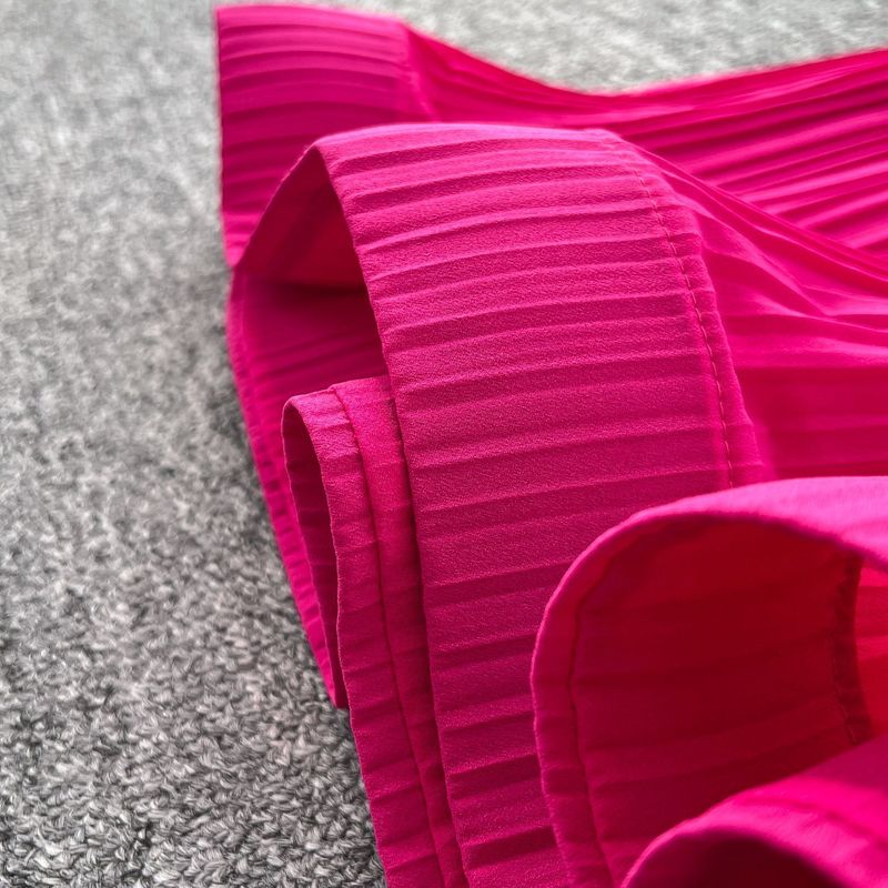 Abito da donna in maglia jacquard retrò, abito da donna in due pezzi con gilet senza maniche e gonna di media lunghezza_voghion.com