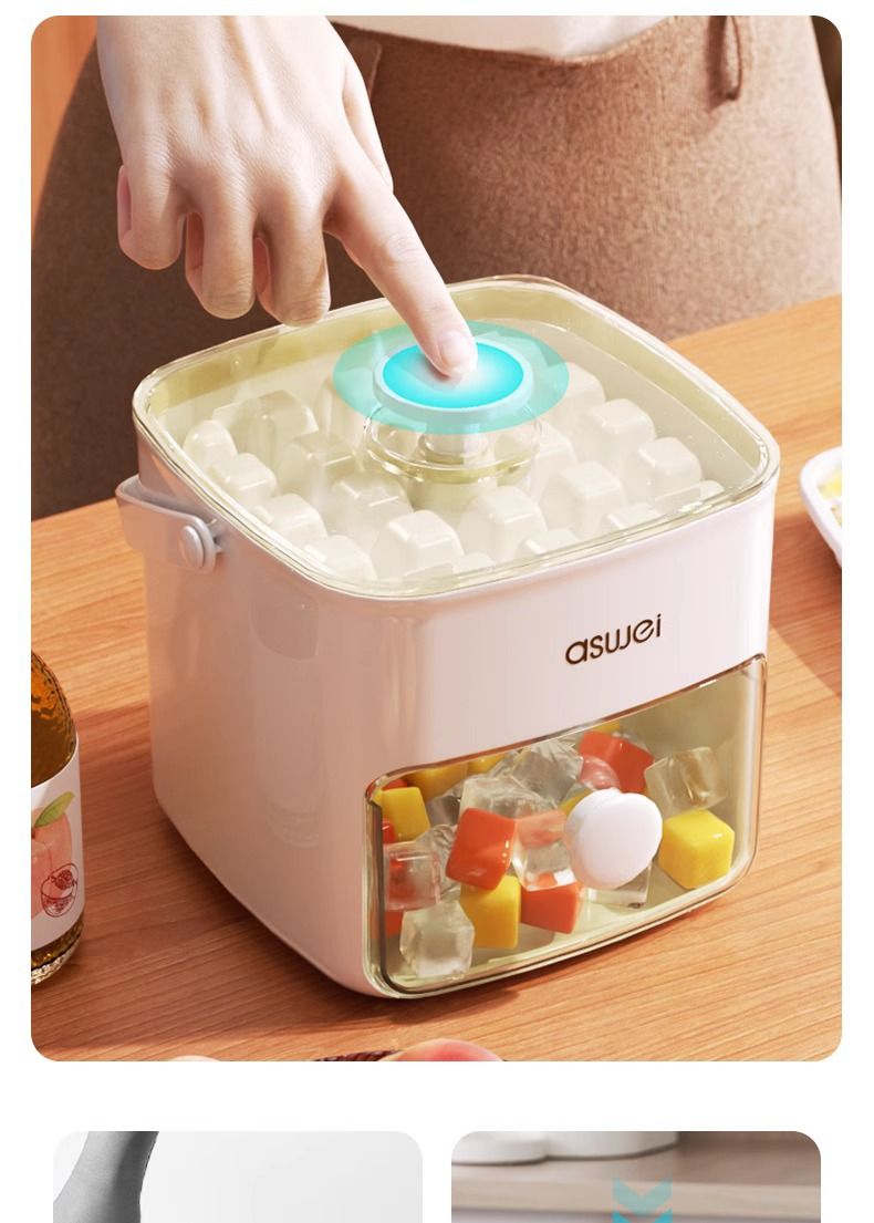 48 mreža dvostruke preše za led, kalup za kocke leda, kutija za led, smrznuti artefakt hokeja na ledu, abrazivi velikog kapaciteta za pohranu leda, kućanski hladnjak prehrambene kvalitete_voghion.com