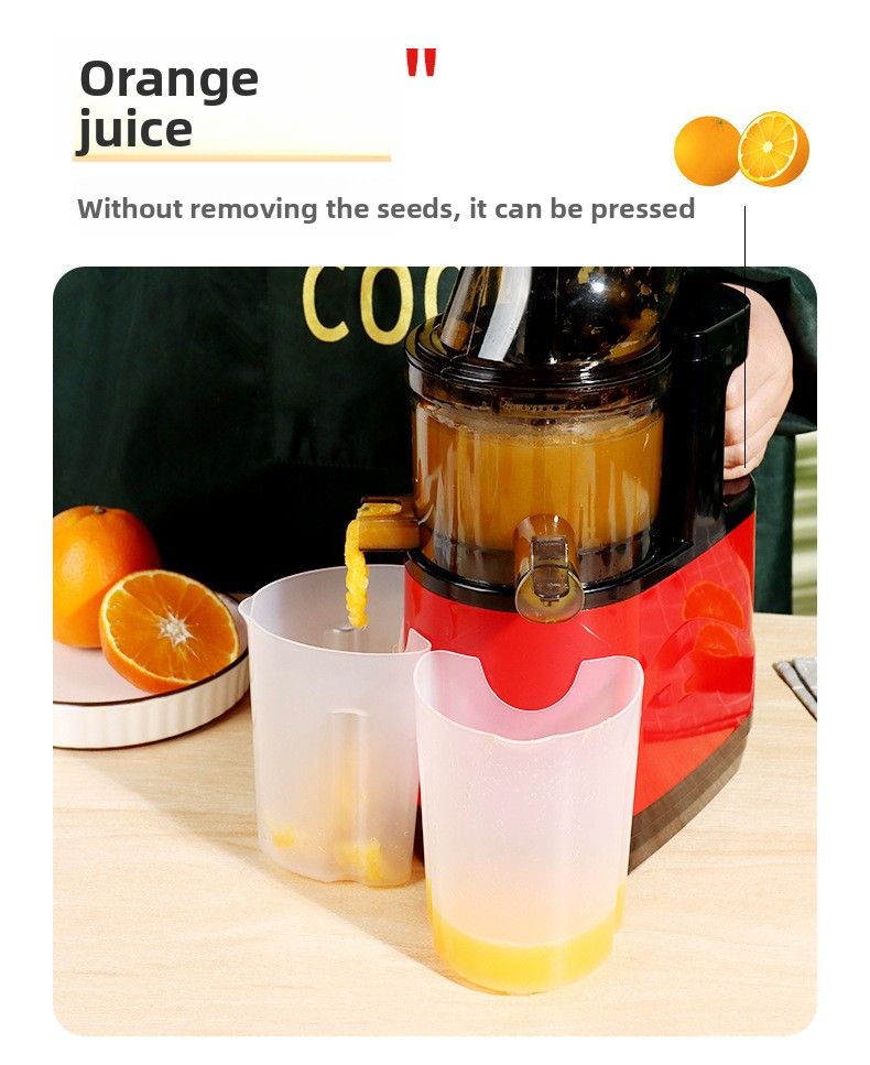 Estrattore di succo di scorie Separazione del succo Estrattore di succo elettrico domestico Macchina per succhi piccola multifunzionale_voghion.com
