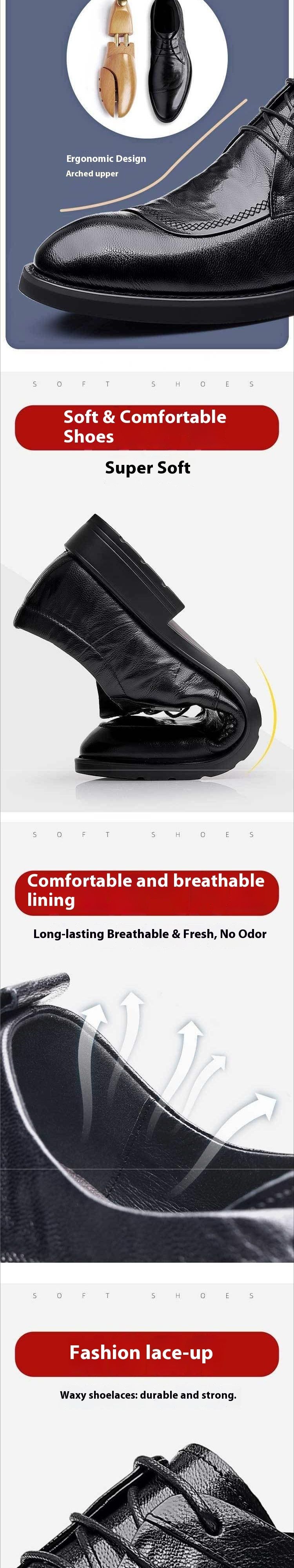 Lederschuhe für Herren: Business-Formal, Casual, Arbeitskleidung im koreanischen Stil, Bräutigam im britischen Stil, Trauzeuge, Hochzeitslederschuhe_voghion.com