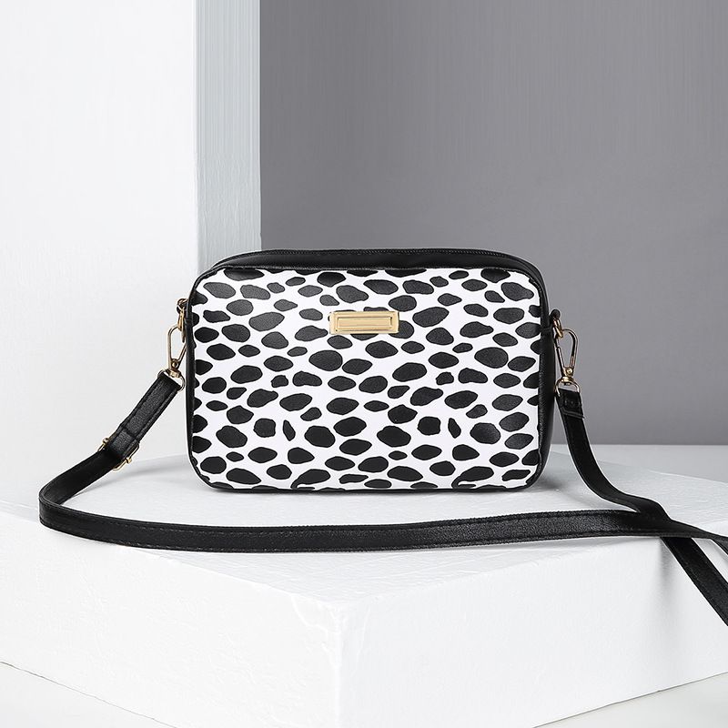 Retro-Trend Leopardenmuster Damentaschen Paillettenverzierte Damen-Umhängetasche_voghion.com