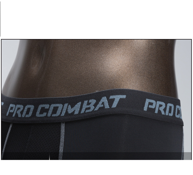 Herren-Sportleggings, lange, atmungsaktive, schnell trocknende Fünf-Punkt-Shorts, Outdoor-Basketball, Laufen, Fitness, Sieben-Punkt-Leggings, Kompressionshose_voghion.com