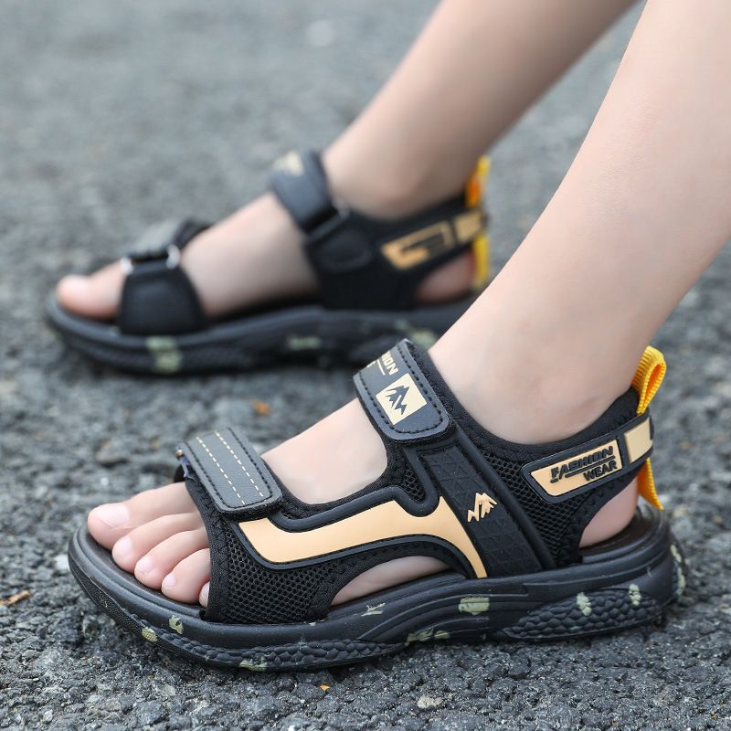 Children's Shoes New Style Medium And Large Children Summer Baby Children Non Slip Soft Bottom Beach Shoes_voghion.com