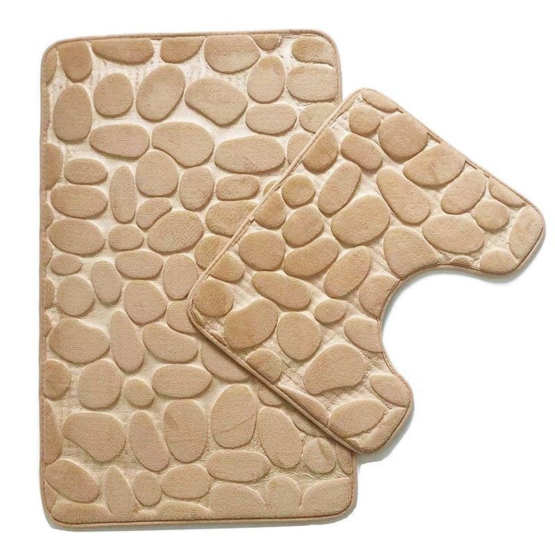 svamp stein gulvmatte bad bad absorberende teppe dørmatte_voghion.com