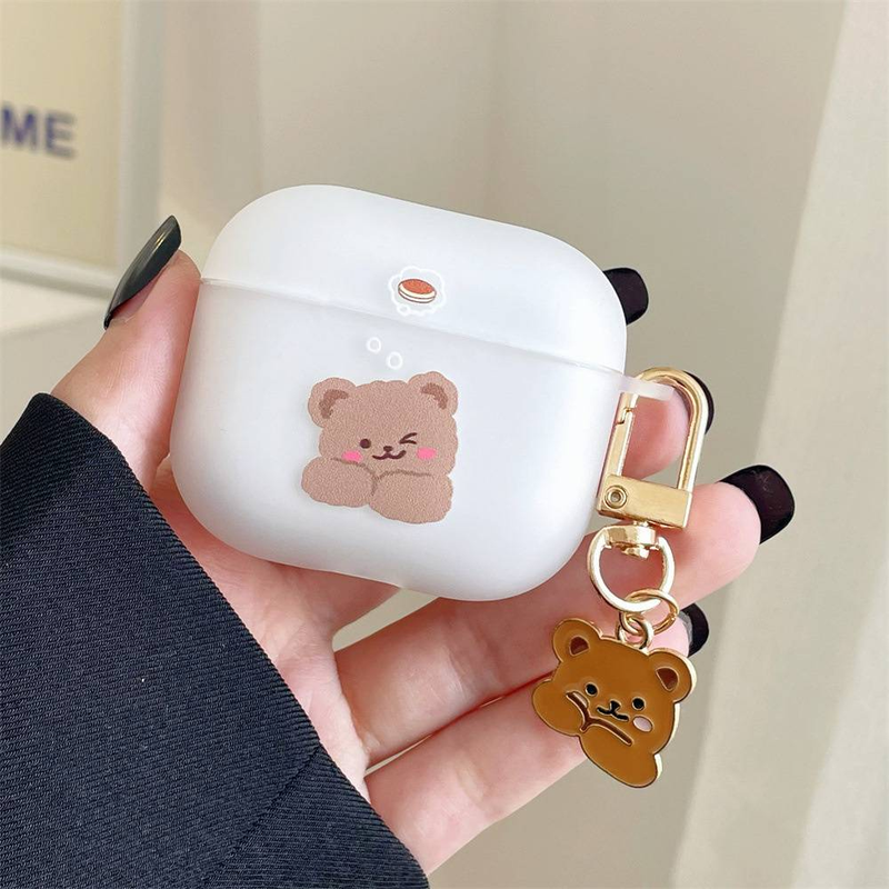 Kuulokkeiden käytännöllinen karhu Tyylikäs ja kaunis putoamisenkestävä pölytiivis kotelo_voghion.com