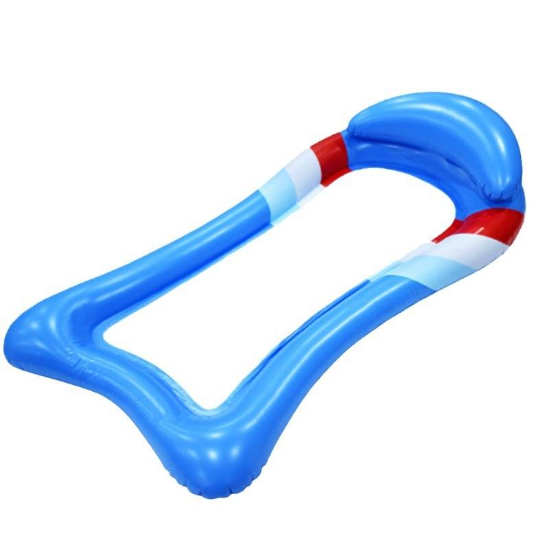 Inflatable PVC Hammock & Water Float - Heavy-Duty Mesh Pool Lounger For Swimming Sunbathing And Relaxation_voghion.com
