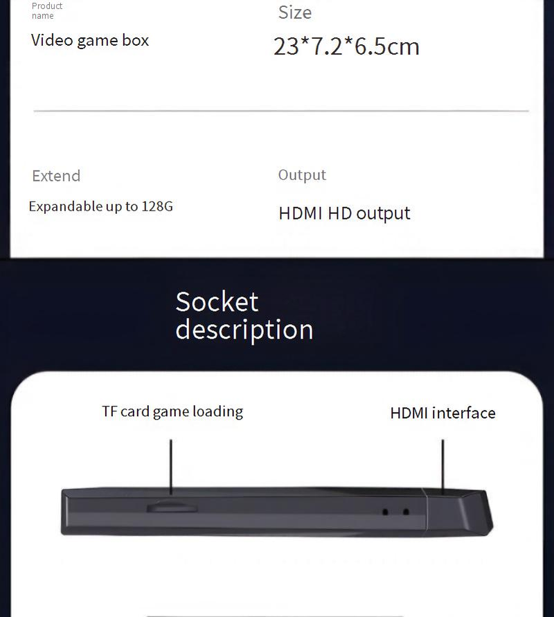Videospielkonsolen Heim-TV-Spielekonsole Neue HD 4K Wireless-Griff Joystick Doppelter klassischer nostalgischer Street Fighter King of Fighters_voghion.com