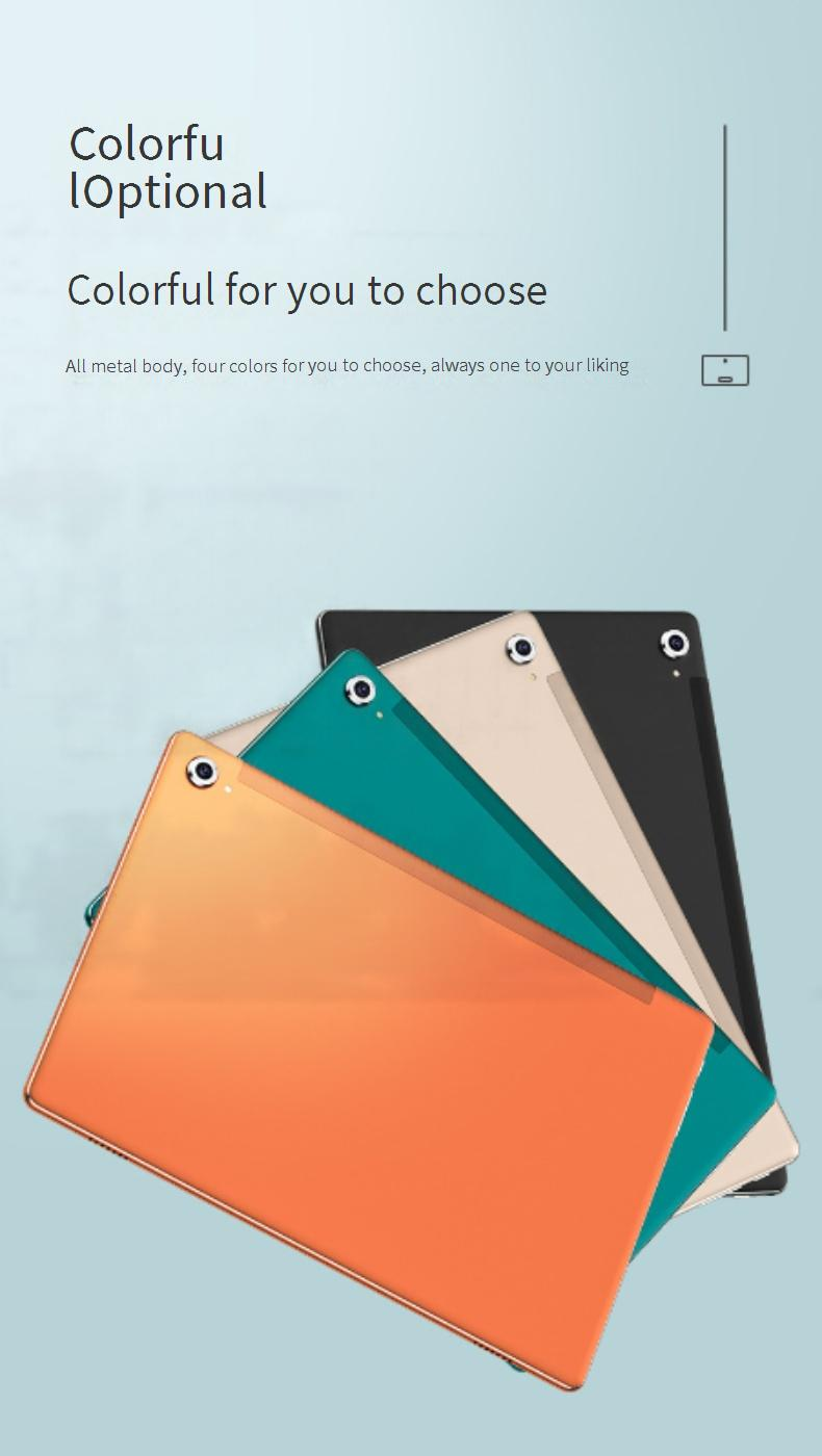 F305 5G WiFi Android Tablet mit Dual-SIM, 128 GB Speicher, 10,1-Zoll-HD-Display, Quad-Core-Prozessor, Bluetooth und langer Akkulaufzeit_voghion.com