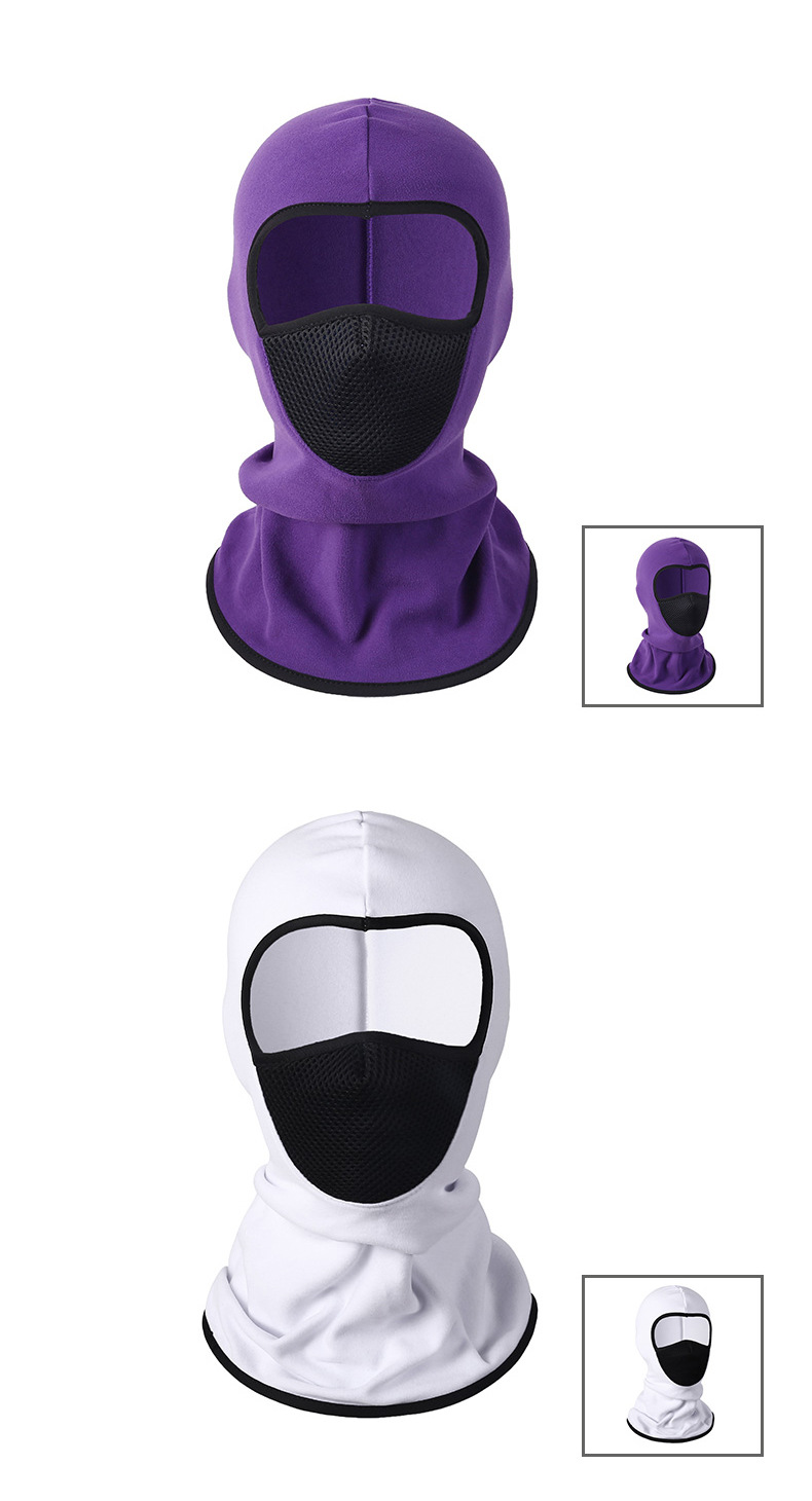 Sports Face Masks Windproof And Cold Proof Warm Headgear Men's Full Face Mask Motorcycle Motorcycle Riding Ice Silk Sunscreen Helmet Headgear Neckband_voghion.com