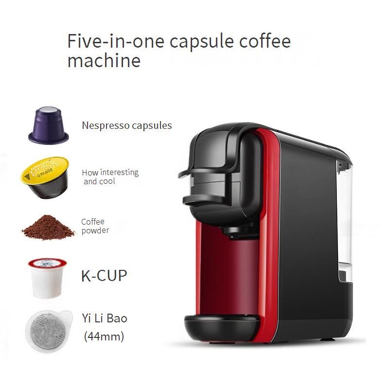 Automatic Capsule Coffee Machine – 19Bar Pressure, Compact Design, Multi-Functional For Espresso & Americano, 1.2L Tank (EU Plug)_voghion.com