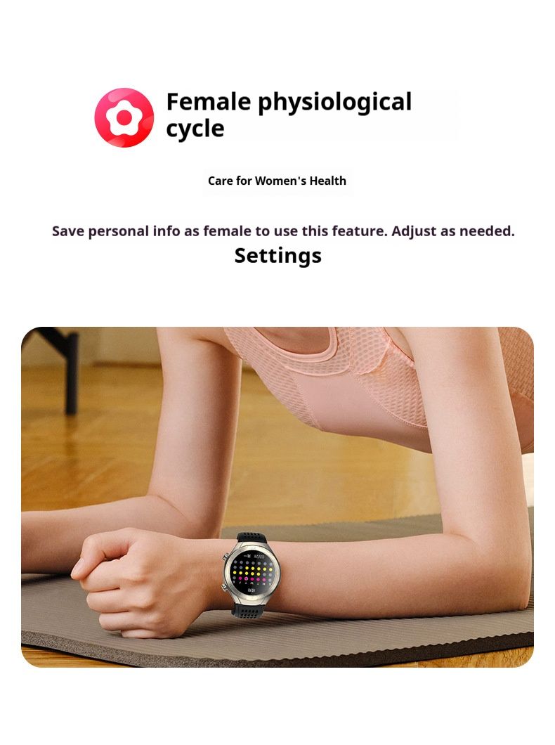 Smart Watch – ECG, Blood Oxygen, Bluetooth Calling, Sleep Tracker, 14-Day Battery, Waterproof, IOS/Android Compatible_voghion.com