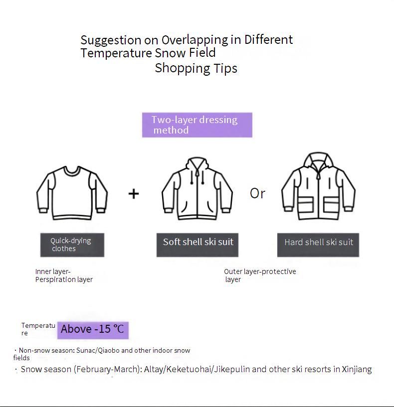 Unisex-Skianzug-Set – Wasserdichte und winddichte Schneejacke und -hose für Damen und Herren_voghion.com