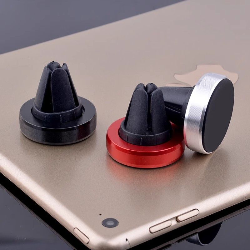 Holder Magnetic Car Air Conditioning Vent Phone Mount Clip-on Universal Suction Cup Type_voghion.com