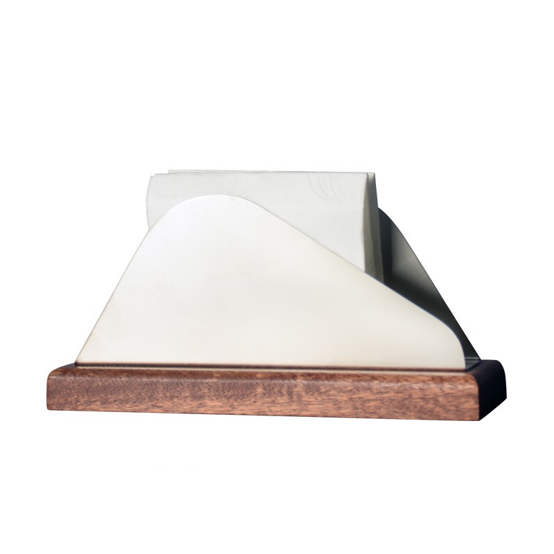 Nuovo porta fazzoletti con fondo in legno in stile cinese, tovagliolo verticale di lusso leggero, porta tovaglioli del ristorante dell'hotel, porta carta creativo per tavolo da pranzo_voghion.com