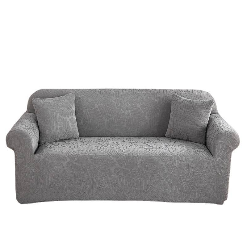 High weight thickened knitted all-inclusive elastic sofa cover universal full cover combination sofa cover_voghion.com