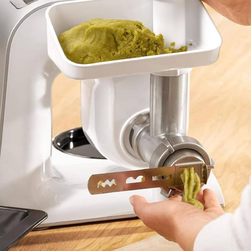 1Set Cookie Presse Aufsatz Edelstahl mit Anschlussring Cookie Maker Keks Aufsatz_voghion.com