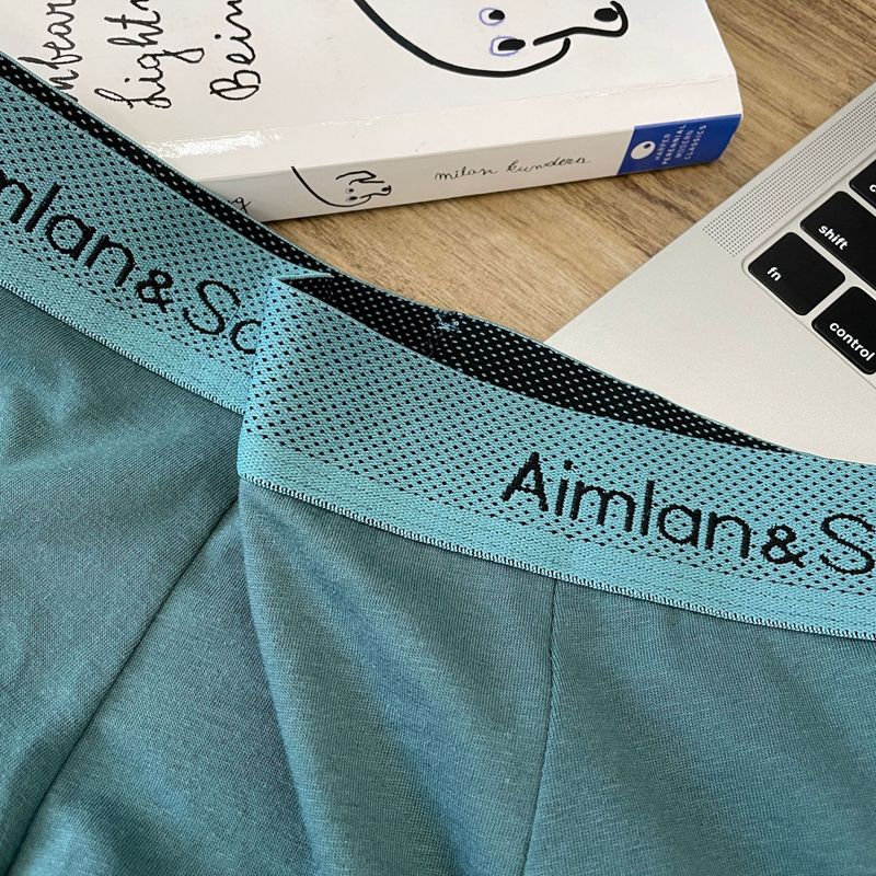 5A Antibacterial Breathable Comfortable Loose Fashionable Large Size Boxer Pants Graphene Antibacterial Crotch Underwear Men_voghion.com