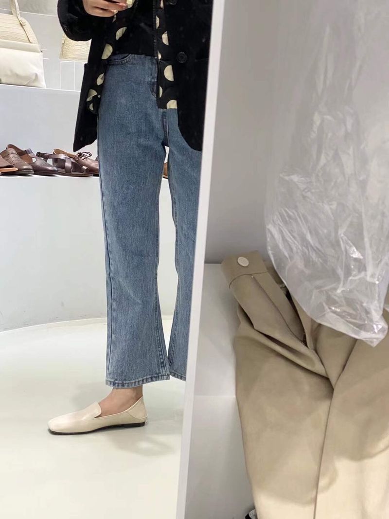 Retro Frühling und Sommer Fee Stil weiche Lederschuhe Pedal_voghion.com